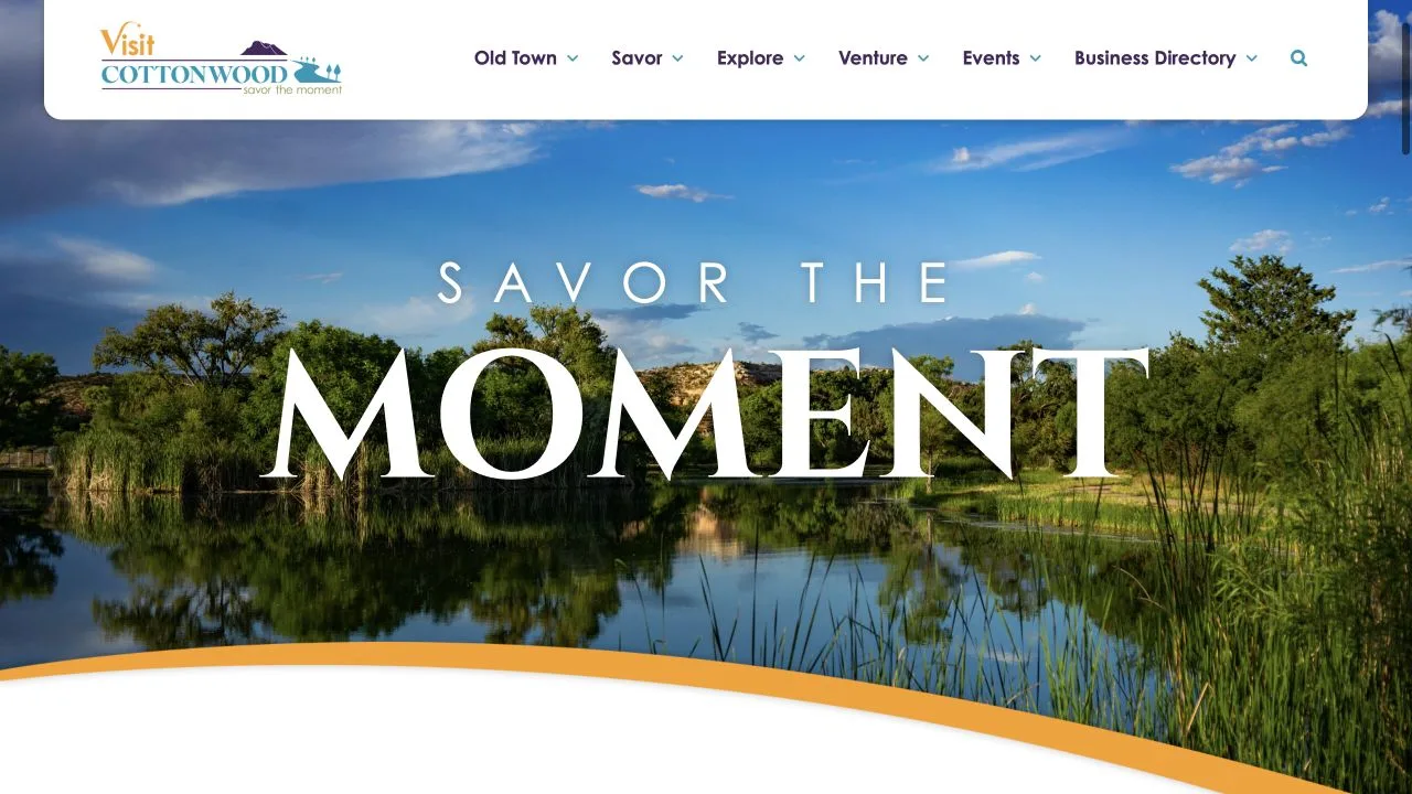 Visit Cottonwood website